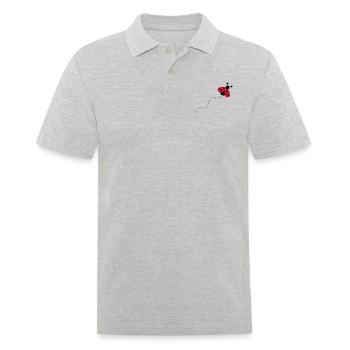 coccinelle - Polo Homme - gris chiné - Devant - Kai (181cm)