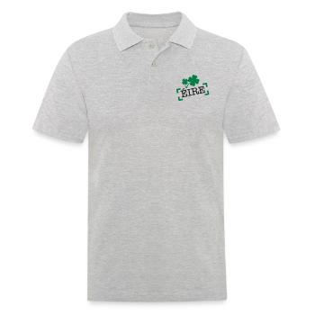 eire_02 - Polo Homme - gris chiné - Devant - Kai (181cm)
