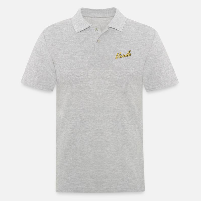 Varde - Männer Poloshirt - Grau meliert