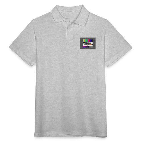 Testbild koralle- used look - Männer Poloshirt