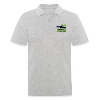 BUS - Polo Homme - gris chiné - Devant - Kai (181cm)