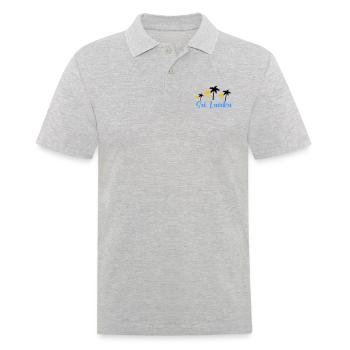sri lanka 1 - Männer Poloshirt - Grau meliert - Vorne - Kai (181cm)