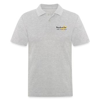 2541614 10447405 Buschreiter - Männer Poloshirt - Grau meliert - Vorne - Kai (181cm)