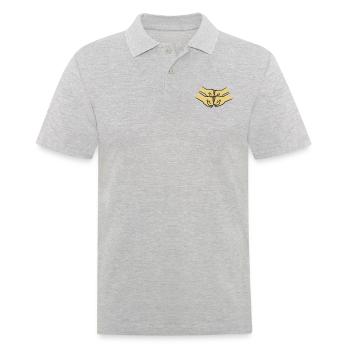 Équipage à 4 mains - Polo Homme - gris chiné - Devant - Kai (181cm)