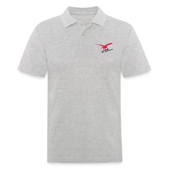 eagle trombone - Männer Poloshirt - Grau meliert - Vorne - Kai (181cm)