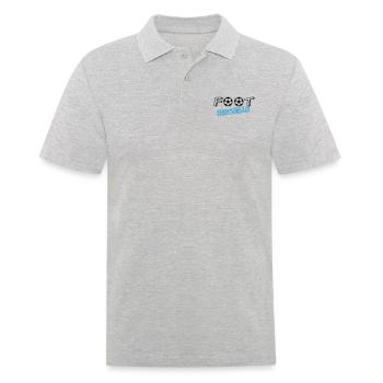 Foot marseille - Polo Homme - gris chiné - Devant - Kai (181cm)