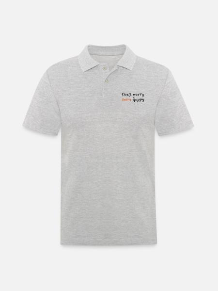 schwimmen - Polo Homme - gris chiné
