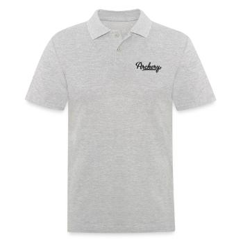 Tir à l’arc - Polo Homme - gris chiné - Devant - Kai (181cm)