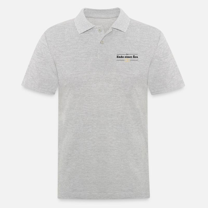 Junggesellenabschied - Männer Poloshirt - Grau meliert
