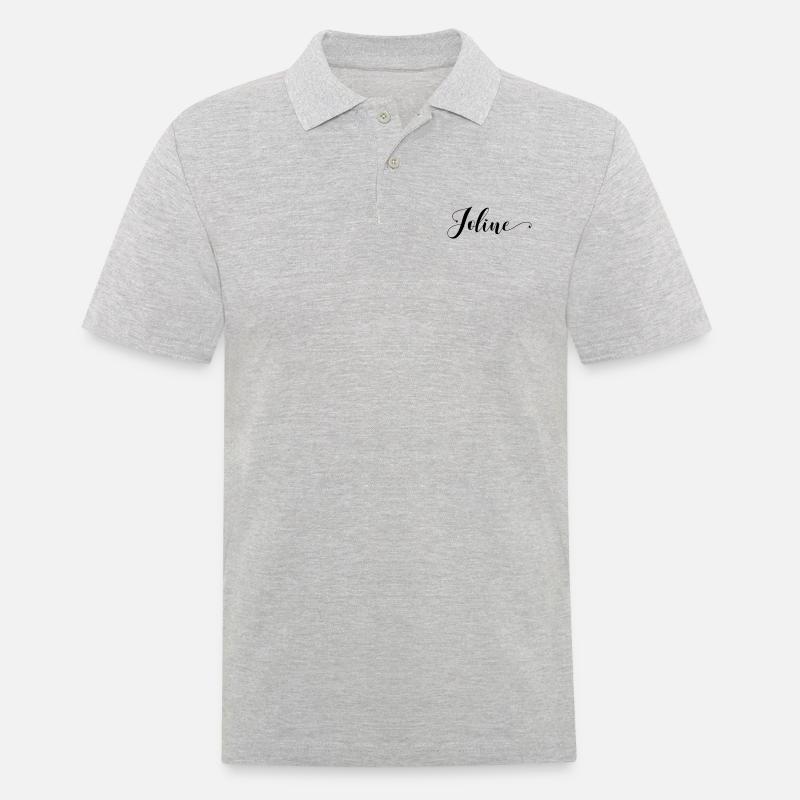 joline - Männer Poloshirt - Grau meliert