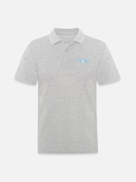 Moin sailor - Men's Polo Shirt - heather grey
