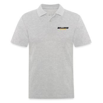 Billard - Men's Polo Shirt - heather grey - Front - Kai (181cm)