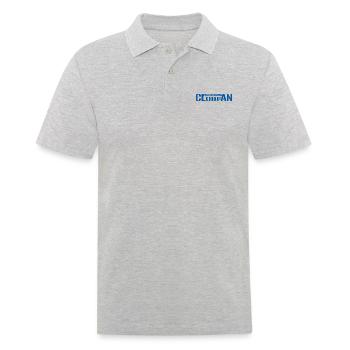Club Fan - Men's Polo Shirt - heather grey - Front - Kai (181cm)