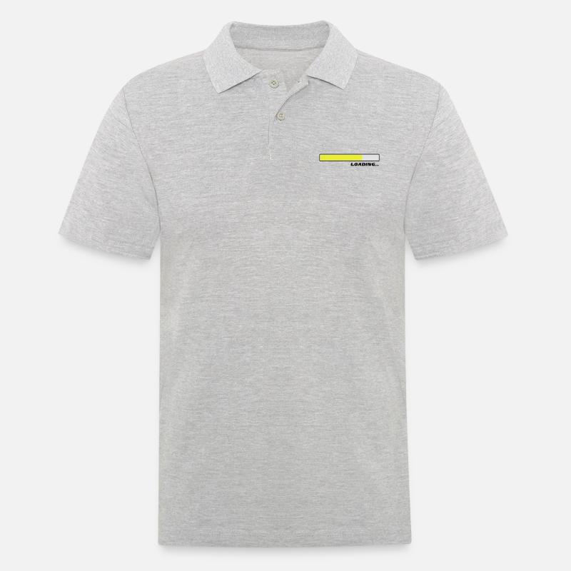 Loading ... Loading beam status 3c - Men's Polo Shirt - heather grey