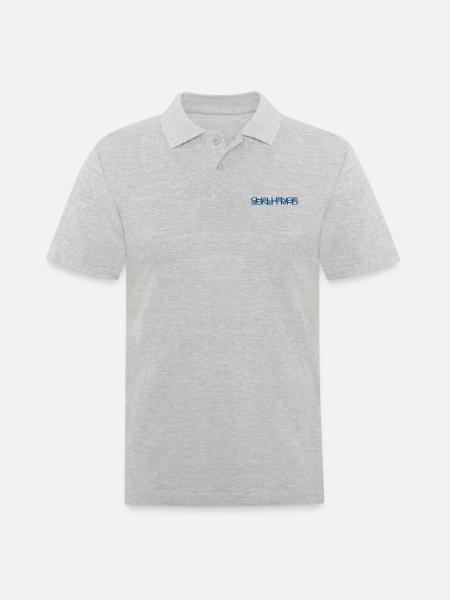 challenge 2024 - Männer Poloshirt - Grau meliert