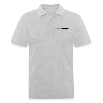 Strip Squad Leader Team - Men's Polo Shirt - heather grey - Front - Kai (181cm)