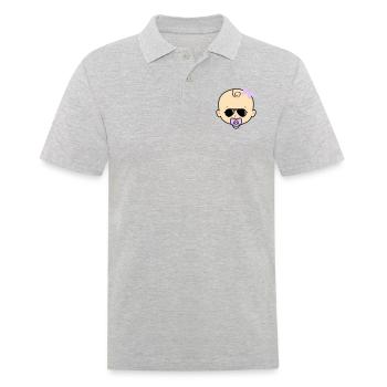 Lunettes de soleil pour bébé fille - Polo Homme - gris chiné - Devant - Kai (181cm)