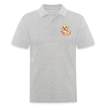 labrador 8 - Polo Homme - gris chiné - Devant - Kai (181cm)