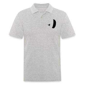 Speedflying / Speedriding /Speedgliding - Men's Polo Shirt - heather grey - Front - Kai (181cm)
