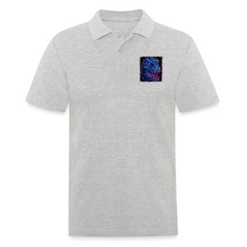 Animal Brachiosaurus Funny Joke 2004 Anniversaire - Polo Homme - gris chiné - Devant - Kai (181cm)