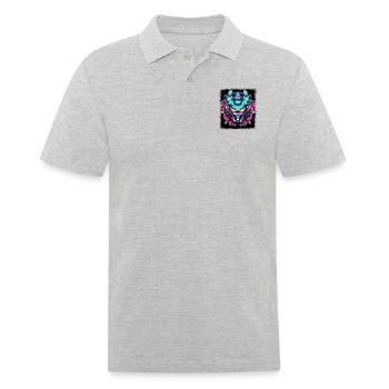 Humour Animal Licorne Meilleur Gundam Présent - Polo Homme - gris chiné - Devant - Kai (181cm)