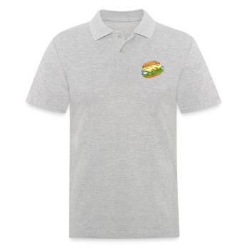 Rouleaux de poisson au hareng Bismarck Marché aux poissons Hambourg - Polo Homme - gris chiné - Devant - Kai (181cm)