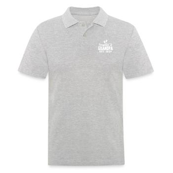 Promu grand-père 2024 - Polo Homme - gris chiné - Devant - Kai (181cm)