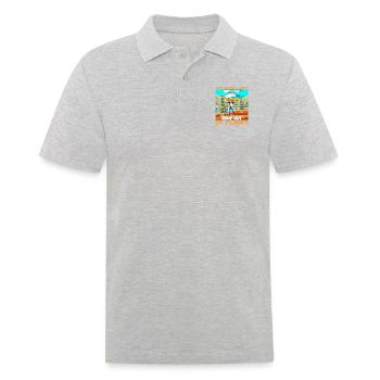 Vous pensez que je ne peux pas, mais je peux sauter des avions - Polo Homme - gris chiné - Devant - Kai (181cm)