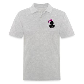 ritter - Männer Poloshirt - Grau meliert - Vorne - Kai (181cm)