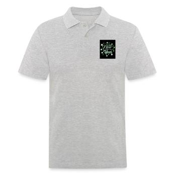 Nouvel An 7 - Polo Homme - gris chiné - Devant - Kai (181cm)