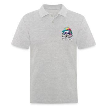 Paresse - Polo Homme - gris chiné - Devant - Kai (181cm)