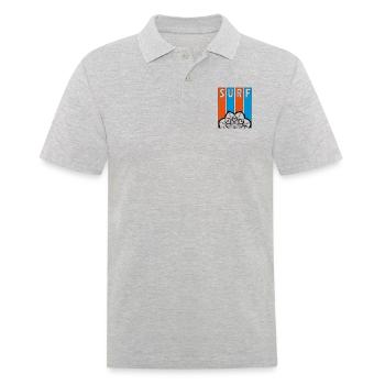 Surf - Männer Poloshirt - Grau meliert - Vorne - Kai (181cm)