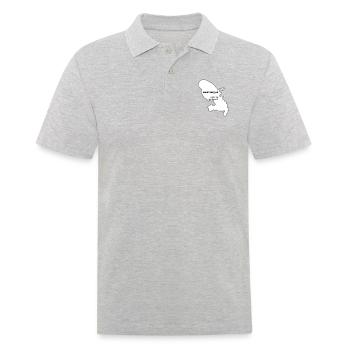 Martinique - Polo Homme - gris chiné - Devant - Kai (181cm)