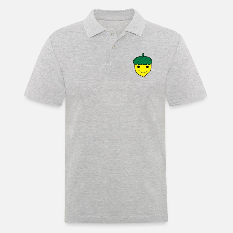 blije eikel - Men's Polo Shirt - heather grey