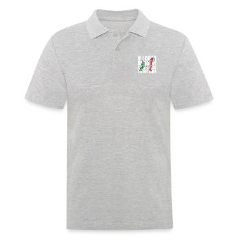 This Girl Loves Her Cane Corso - Men's Polo Shirt - heather grey - Front - Kai (181cm)