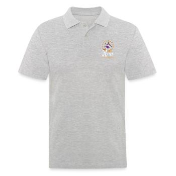 Hexe In Ausbildung - Männer Poloshirt - Grau meliert - Vorne - Kai (181cm)