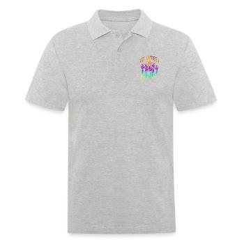 Volunteer Crew - Men's Polo Shirt - heather grey - Front - Kai (181cm)