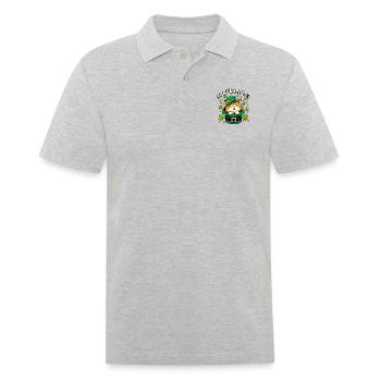 Fête de la Saint-Catrick. - Polo Homme - gris chiné - Devant - Kai (181cm)