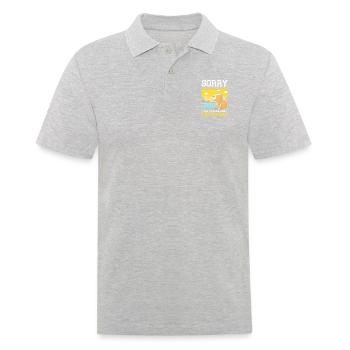 Thinking about Capybaras - Men's Polo Shirt - heather grey - Front - Kai (181cm)