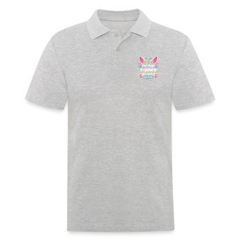 I'm The Summer Bunny - Männer Poloshirt - Grau meliert - Vorne - Kai (181cm)