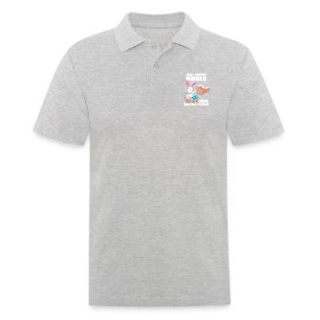 Will Trade Uncle For Easter Candy - Men's Polo Shirt - heather grey - Front - Kai (181cm)