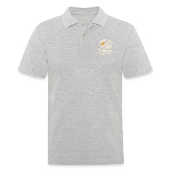 Je ne suis pas allé partout, mais c’est sur ma liste - Polo Homme - gris chiné - Devant - Kai (181cm)