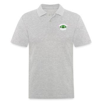 Shenanigans Squad - Men's Polo Shirt - heather grey - Front - Kai (181cm)