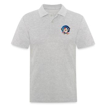 MADE IN FRANCE - Polo Homme - gris chiné - Devant - Kai (181cm)