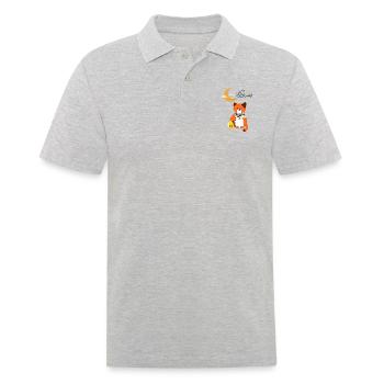 Ramadan Kareem Arabic blessings - Men's Polo Shirt - heather grey - Front - Kai (181cm)