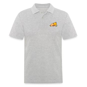 Joli cheval dort - Polo Homme - gris chiné - Devant - Kai (181cm)