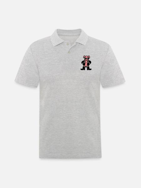 Cool sow - Men's Polo Shirt - heather grey