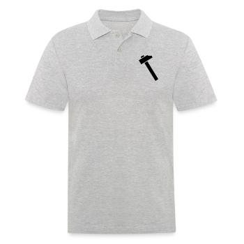 Marteau - Polo Homme - gris chiné - Devant - Kai (181cm)