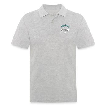 Tee shirt - Je ne rale pas, je m'exprime - Polo Homme - gris chiné - Devant - Kai (181cm)