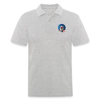MADE IN FRANCE - Polo Homme - gris chiné - Devant - Kai (181cm)